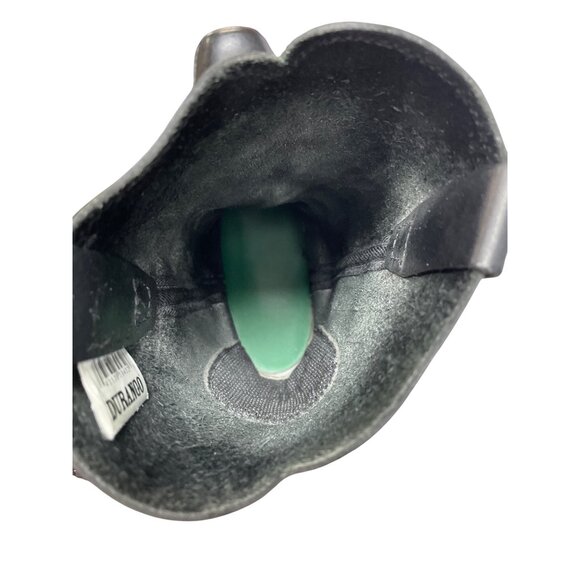 Durango Mens Black leather buckle mid calf western boots Sz 9.5D SKU 9771 - Picture 15 of 16